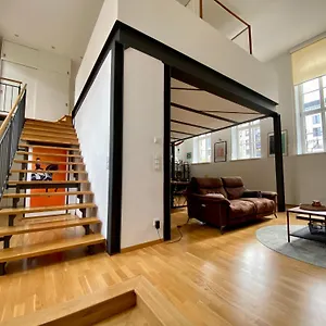 Cityloft Gold - Zentrum / 105qm / Inkl. Parkplatz / Netflix Apartment Leipzig